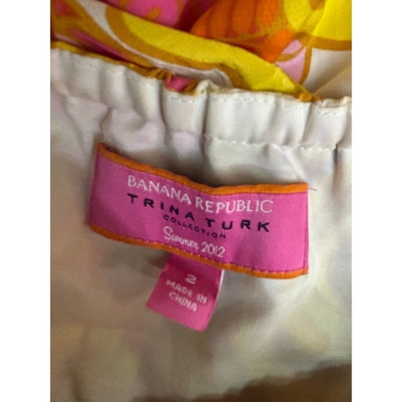 Trina Turk for Banana Republic Silk Sonya Patio Maxi Dress 2 - Picture 10 of 12